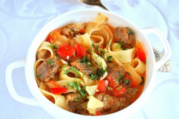 Вкуснейший домашний лагман из телятины Вкуснейший домашний лагман из телятины