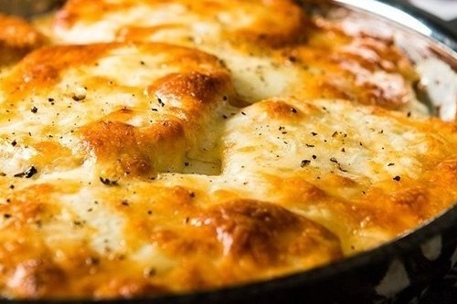 Сливочный картофель эскалоп