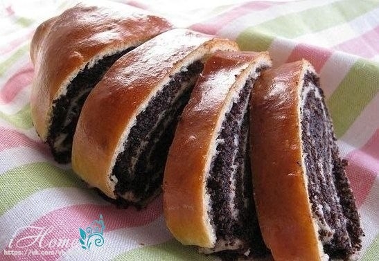Творожный рулет с маком (Лучше покупного!)