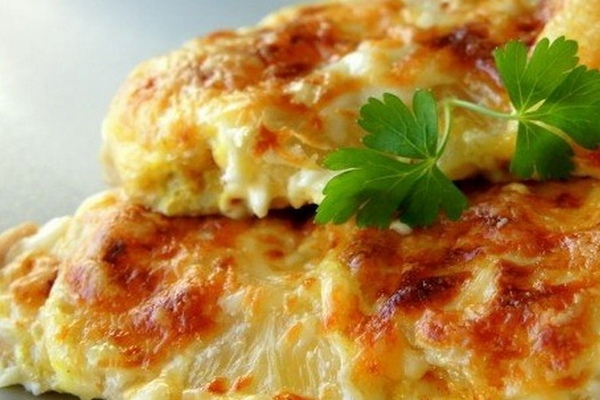 Куриная грудка с сыром по-царски
