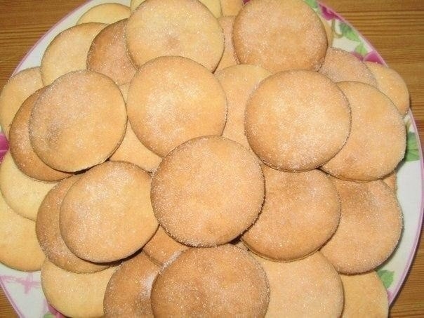 Творожные коржики.