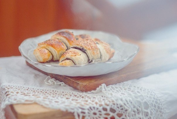 Маковые рогалики.