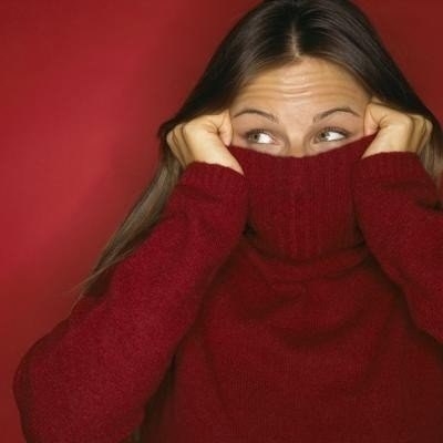 Растягиваем севший свитер