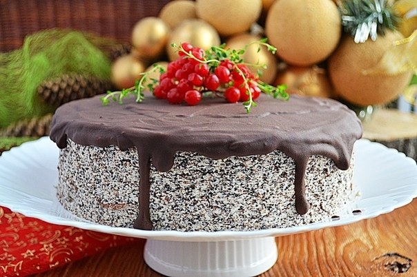 Торт &laquo;Маковый&raquo;.
