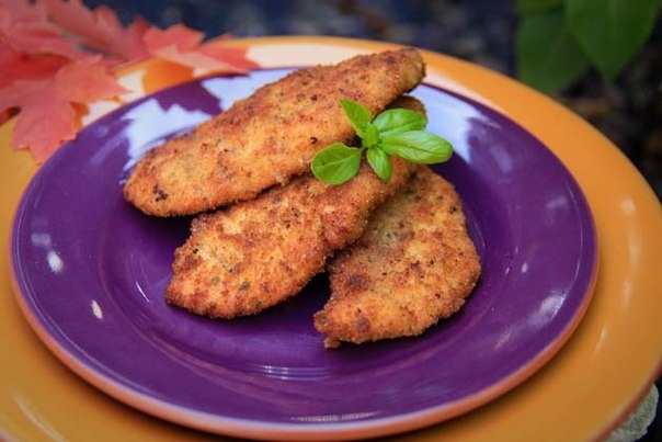 Отбивная из куриной грудки.