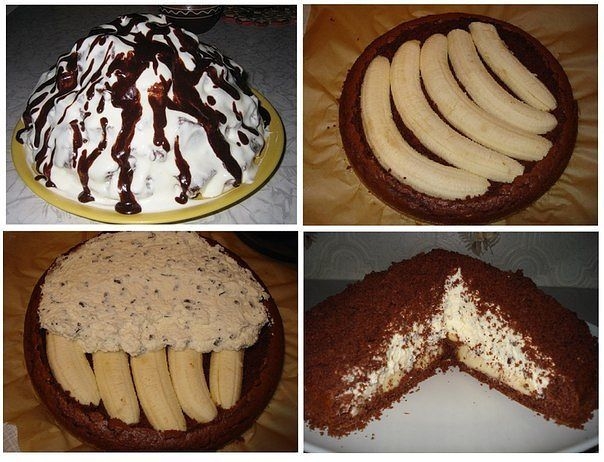 Вкусный тортик "Норка крота"