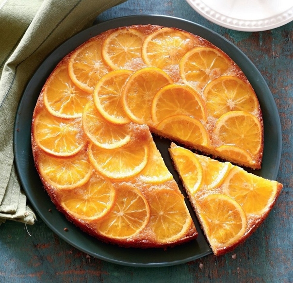 Вкусный, нежный, ароматный пирог с апельсинами