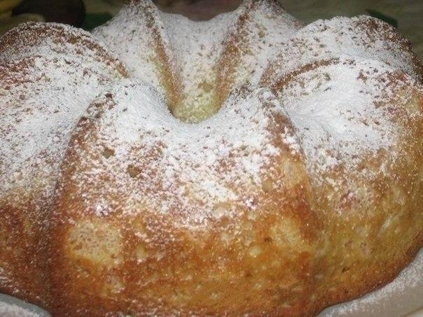 ПЫШНЫЙ КЕКС С КУРАГОЙ