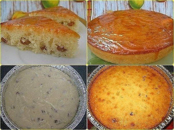 Вкуснейший манник с изюмом