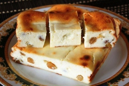 Невероятно вкусная творожная запеканка