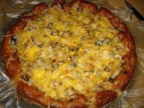 Вкусный и довольно бюджетный рыбный пирог.