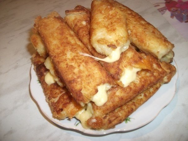 Аппетитные картофельные палочки с сыром