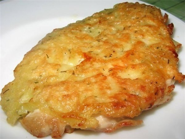 Куриные отбивные с сыром. Получается очень нежно!