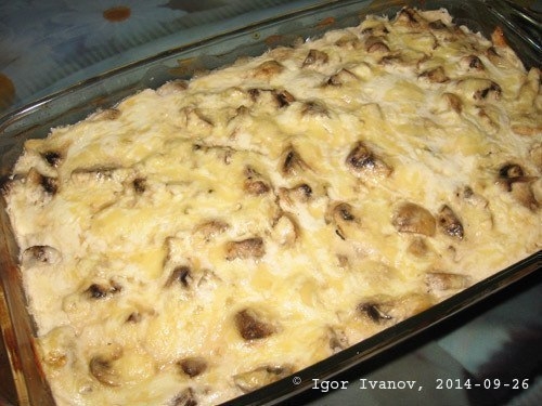 Куриная запеканка с грибами. Очень вкусно! Куриная запеканка с грибами. Очень вкусно!