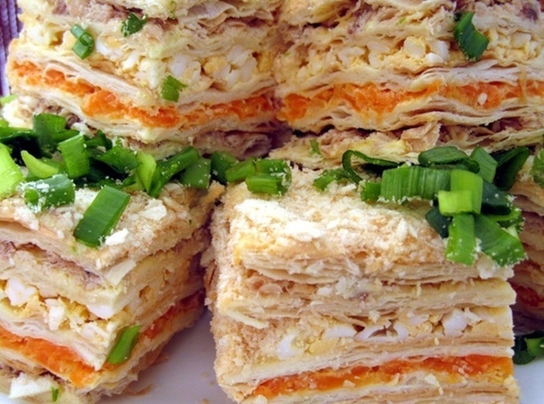 Рецепты вкуснейших закусок для наших подпсчиков
