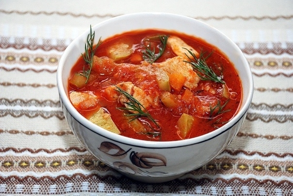Вкусненький томатный супчик к обеду Вкусненький томатный супчик к обеду