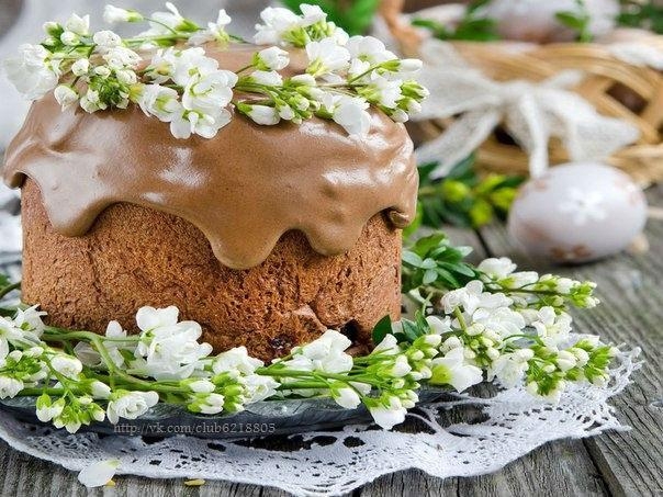 Шоколадный кулич! Шоколадный кулич!