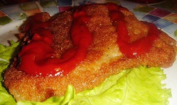 Соус и мясо