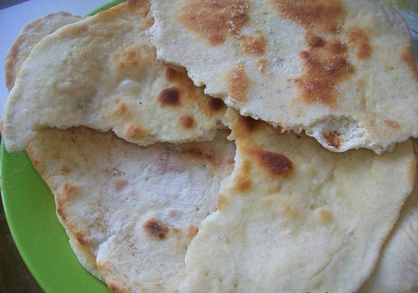 Лепешки на кислом молоке