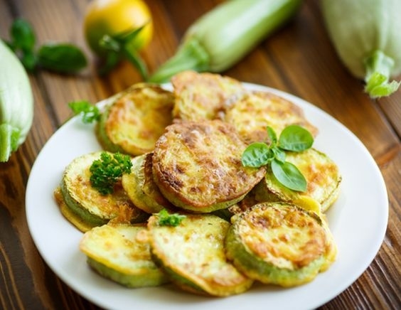КАБАЧКИ С ЦВЕТНОЙ КАПУСТОЙ ВО ФРИТЮРЕ