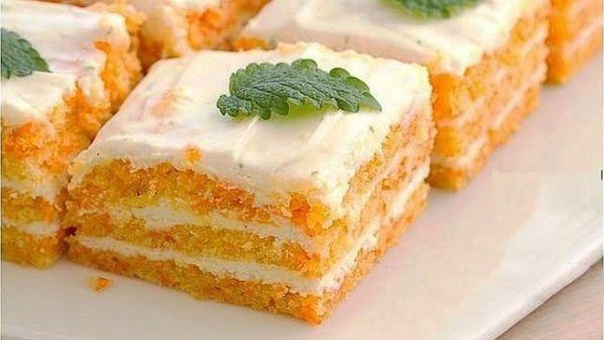 ДОМАШНИЙ МОРКОВНЫЙ ТОРТИК