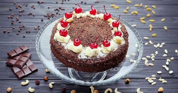ДОМАШНИЙ ТОРТ «ЧЁРНЫЙ ЛЕС»