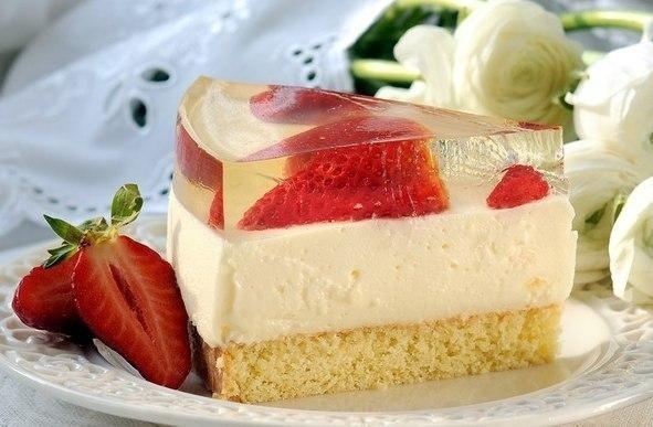 Торт " Первый поцелуй»