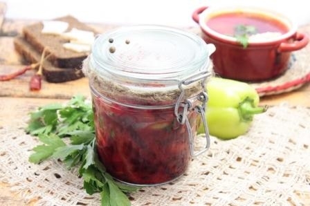 Борщевая заправка со сладким перцем на зиму Борщевая заправка со сладким перцем на зиму