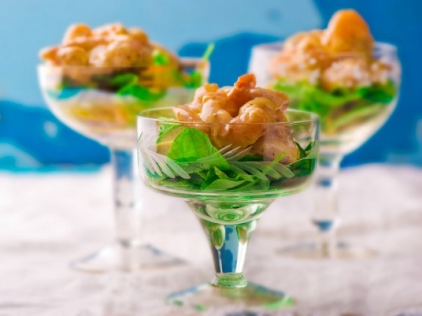 Салат-коктейль Морской