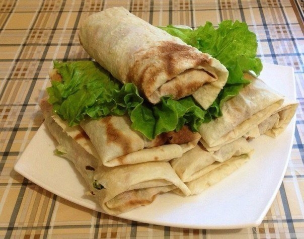 ДОМАШНЯЯ СОЧНАЯ ШАУРМА