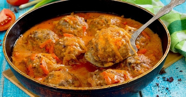 ТЕФТЕЛИ С РИСОМ В СОУСЕ ТЕФТЕЛИ С РИСОМ В СОУСЕ