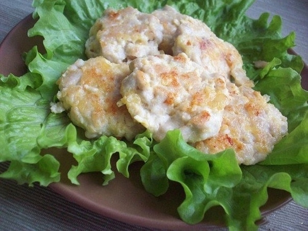 Куриные "оладушки" ⠀ Куриные "оладушки" ⠀