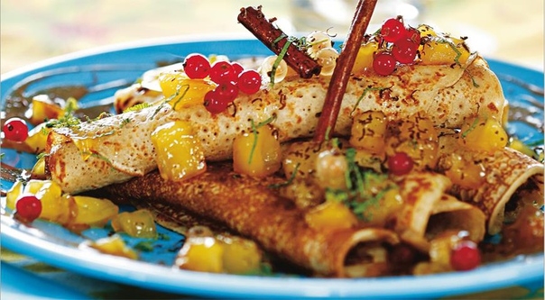 Гречневые бретонские блины с яблоками Гречневые бретонские блины с яблоками