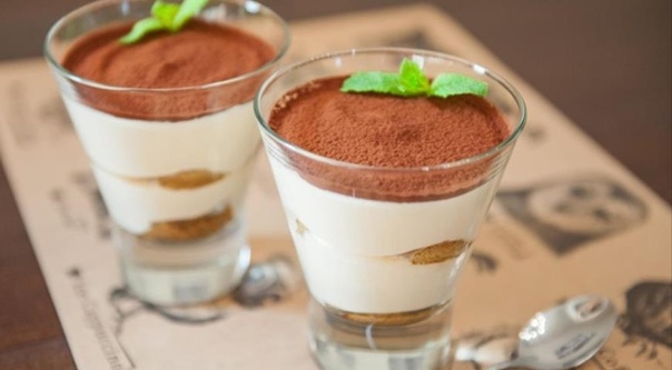 Тирамису со сливками Тирамису со сливками