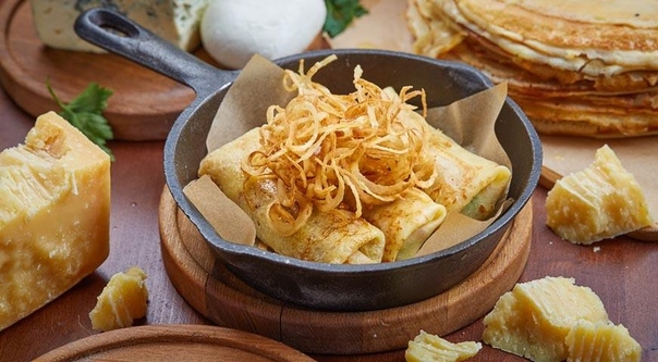 Блины «Три сыра».