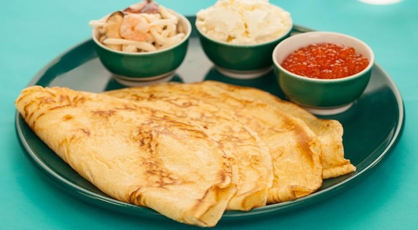 Пышные блинчики на сметане