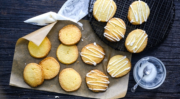 Песочное печенье на маргарине Песочное печенье на маргарине