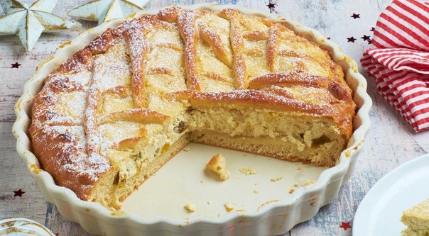 Пирог с творогом и ромовым изюмом Пирог с творогом и ромовым изюмом