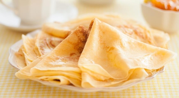 Традиционные блины на молоке Традиционные блины на молоке