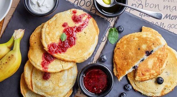 Американские панкейки с сюрпризом