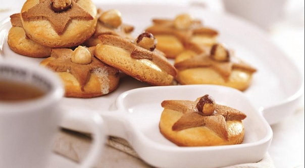 Двухцветное песочное печенье Двухцветное песочное печенье