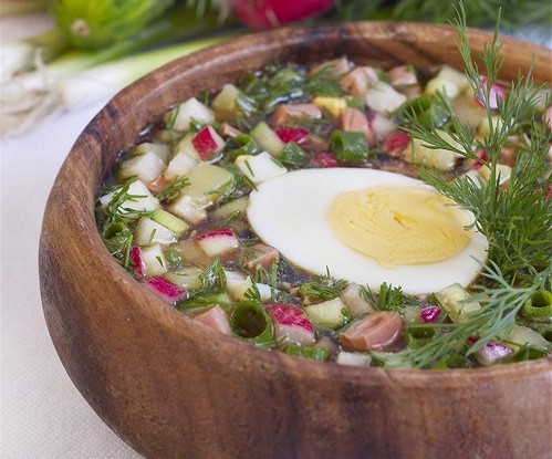 Окрошка на пиве. Окрошка на пиве.