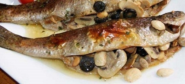 Форель в духовке целиком Форель в духовке целиком