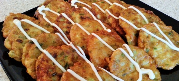 Ленивые беляши из кабачков