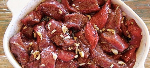 Баранина в гранатовом маринаде