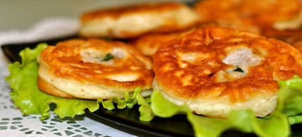 Ленивые беляши на молоке