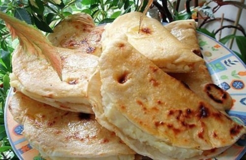 Лепешки с картофелем «Кыстыбай кузикмяк» Лепешки с картофелем «Кыстыбай кузикмяк»