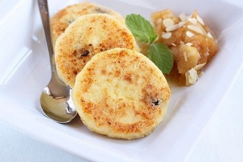 Нежные сырники в манке