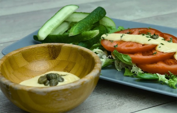 Домашний майонез с каперсами