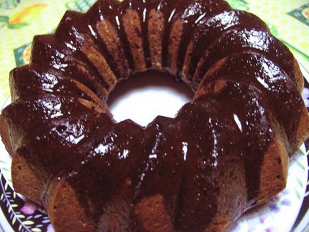 Постный шоколадно-кофейный торт Постный шоколадно-кофейный торт